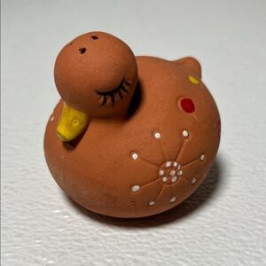 Vintage 60's Holt Howard Atomic Duck Terra Cotta Salt or Pepper Shaker